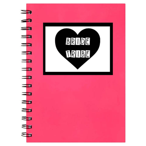 Bride Tride Pink Hardback A5 Notebook