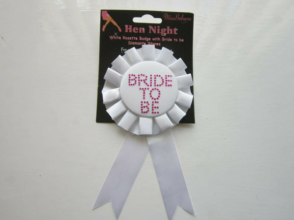 Bride Hen Party Bundle - Sash, Rosette & Headband