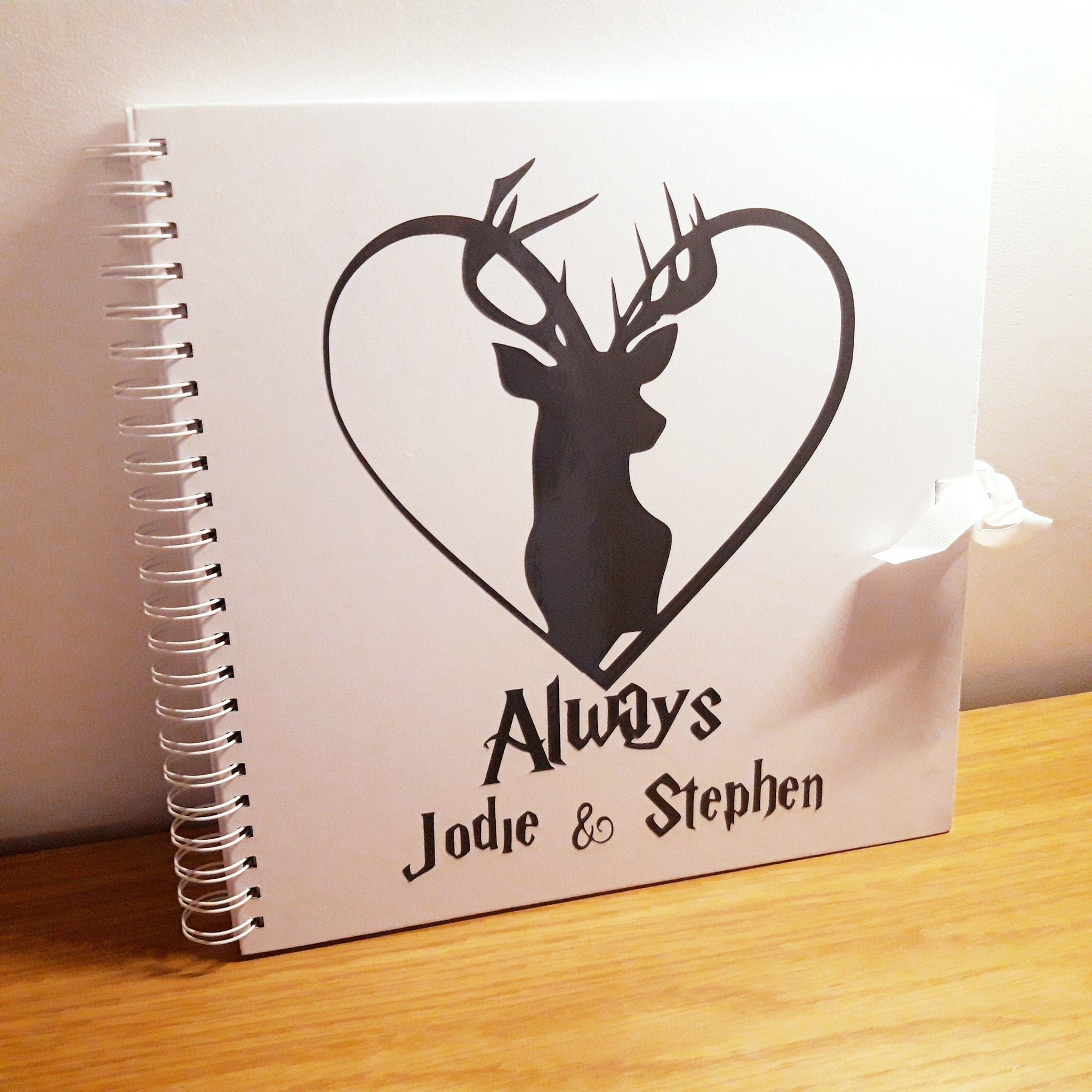 Stag Wedding Guest Book