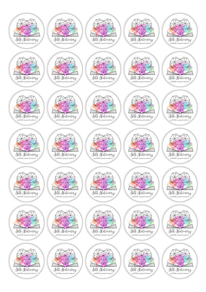 Gloss Finish - Thank You Sticker Sheets - Supporting Small Business Stickers/Labels