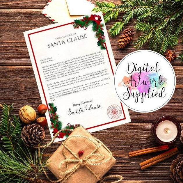 Digital - Personalisierter Brief vom Weihnachtsmann